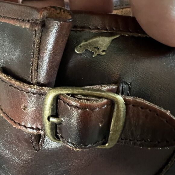 ROCKETDOG Leather Retro Style Ankle Boots With Buckles Brown Women US 9 M - Picture 11 of 16